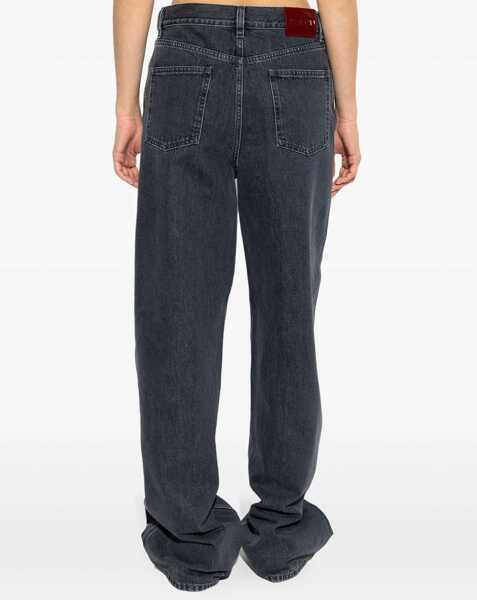 Blugi skinny Gucci Wide Leg Denim Pants CHARCOAL Femei (BM 18170440) 4