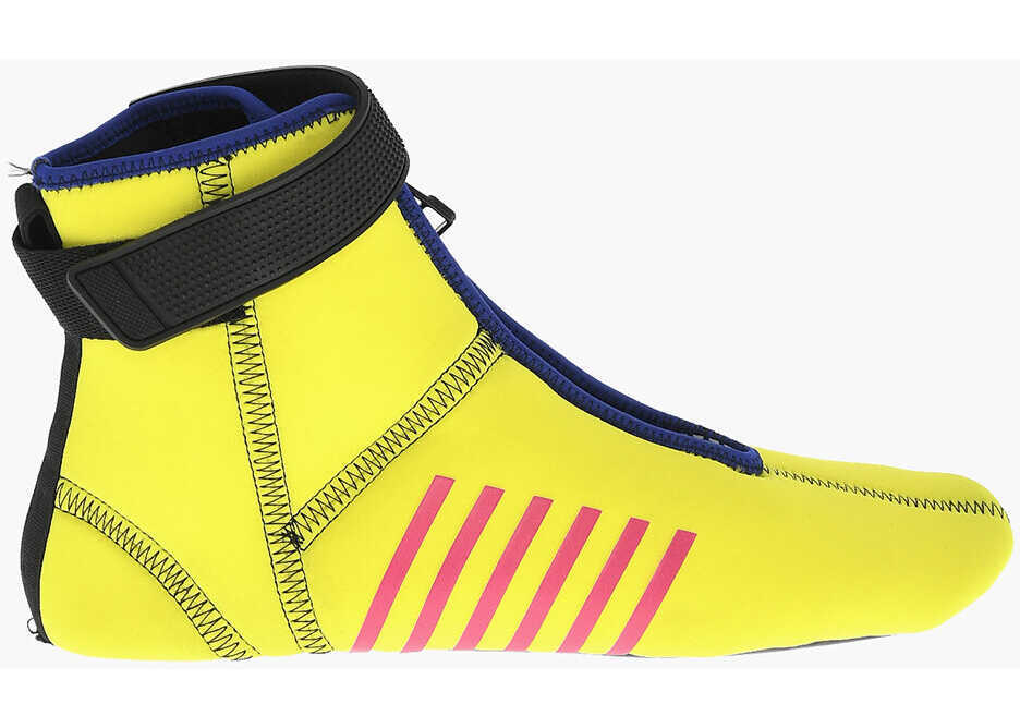 Sneakers DSQUARED2 Neoprene Wave Sneakers Padding Yellow Femei (BM 18171286) 3