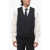 CORNELIANI Virgin Wool Vest With Five Buttoms Blue