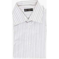 Camasi casual Cotton Shirt With Balanced Stripe Motif Barbati