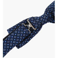 Papioane pentru Barbati - Papioane CORNELIANI Cc Collection Geometric Patterned Silk Bow Tie Blue Barbati (BM 18171394) - B-mall.ro