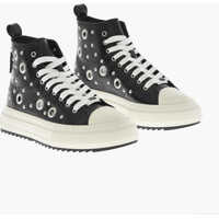 Sneakers Leather Berlin High-Top Sneakers With Eyelets Femei