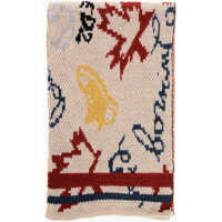 Esarfe Alpaca Blend Scarf With Contrasting Details Femei