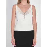 Topuri Tank Top With Lace Femei