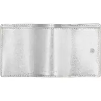 Portofele Marc Jacobs Dama - Portofele Marc Jacobs Marc Jacobs Mini Snapshot Leather Wallet SILVER Femei (BM 18173097) - B-mall.ro