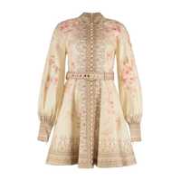 Rochii Zimmermann Illuminate Linen Dress Femei