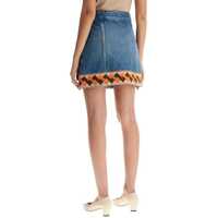 Fuste Valentino Garavani Dama - Fuste Valentino Garavani Valentino Garavani Skirt BLUE Femei (BM 18173526) - B-mall.ro