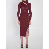 Rochii Midi Dress With Cut-Out Femei