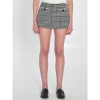 Fuste Houndstooth Skort Femei