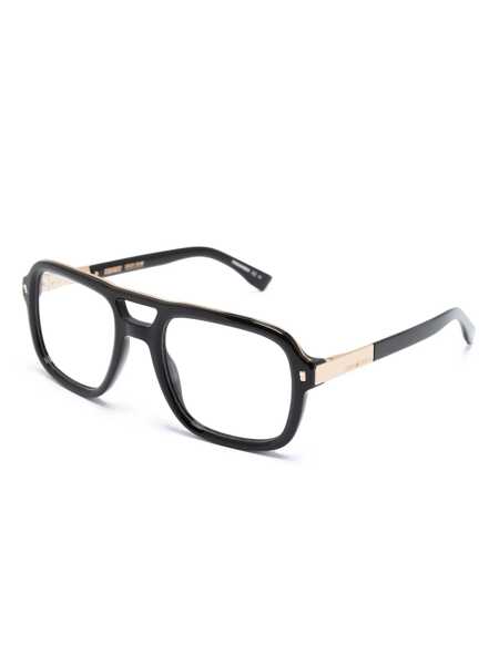 Ochelari de soare DSQUARED2 DSQUARED2 Optical 2M2 BLACK GOLD Barbati (BM 18175440) 2