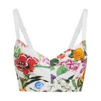Topuri Dolce & Gabbana Cotton Crop Top Femei