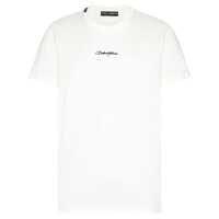 Tricouri White Crewneck T-Shirt With Signature Logo In Cotton Man Barbati