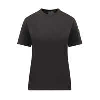 Topuri Moncler T-Shirt With Logo Femei