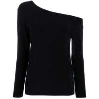 Topuri Norma Kamali Long Sleeves Drop Shoulder Top Femei