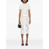 Rochii Self-Portrait Dama - Rochii Self-Portrait Self-Portrait Lace Midi Dress WHITE Femei (BM 18177225) - B-mall.ro