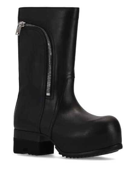 Bocanci Rick Owens Rick Owens Bauhaus Ballast Black Femei (BM 18177279) 2