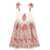 ZIMMERMANN Rhiannon Kids Tie Front Dress White