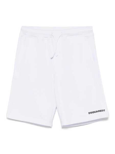 Pantaloni scurti DSQUARED2 D2P830U PANTS White Fete (BM 18178152) 1
