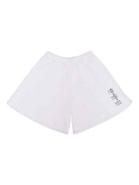 Pantaloni scurti MM6 Maison Margiela MM6P180U PANTS White Fete (BM 18178302) 1