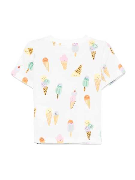 Tricouri Stella McCartney T-SHIRT/TOP White Fete (BM 18178380) 2
