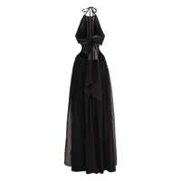 Rochii Alberta Ferretti Dama - Rochii Alberta Ferretti Alberta Ferretti Embroidered Tulle Dress Black Femei (BM 18179403) - B-mall.ro