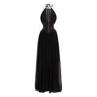 Rochii Alberta Ferretti Embroidered Tulle Dress Femei
