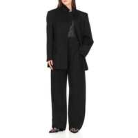 Pantaloni casual THE ATTICO Dama - Pantaloni casual THE ATTICO The Attico Gabardine Long Pant Clothing Black Femei (BM 18179667) - B-mall.ro