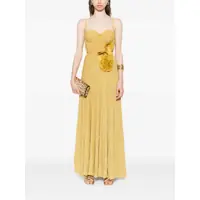 Rochii Elisabetta Franchi Dama - Rochii Elisabetta Franchi Elisabetta Franchi Red Carpet Jersey Dress Orange Femei (BM 18180096) - B-mall.ro