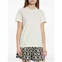 Imbracaminte Dama pagina 283 - Tricouri Moncler Moncler Cotton Crew-Neck T-Shirt Green Femei (BM 18180333) - B-mall.ro