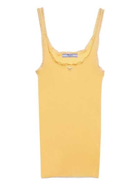 Camasi Prada Prada Shirts YELLOW Femei (BM 18180465) 1