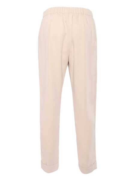 Pantaloni P.A.R.O.S.H. PANTS Beige Femei (BM 18180873) 2