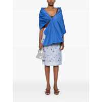 Imbracaminte Dama pagina 465 - Paltoane P.A.R.O.S.H. SHAWL Blue Femei (BM 18180906) - B-mall.ro