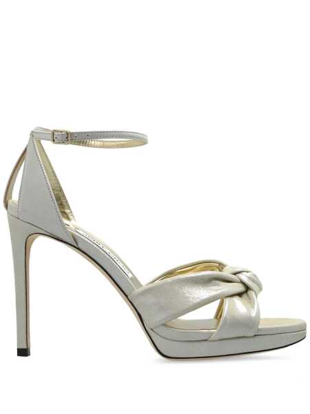 Sandale Jimmy Choo Rosie 100 mm heeled sandals Gold Femei (BM 18181038) 1