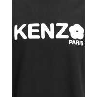Tricouri Kenzo pentru Barbati - Tricouri Kenzo Kenzo Black T-Shirt In Cotton With White Logo Printed Black Barbati (BM 18182412) - B-mall.ro