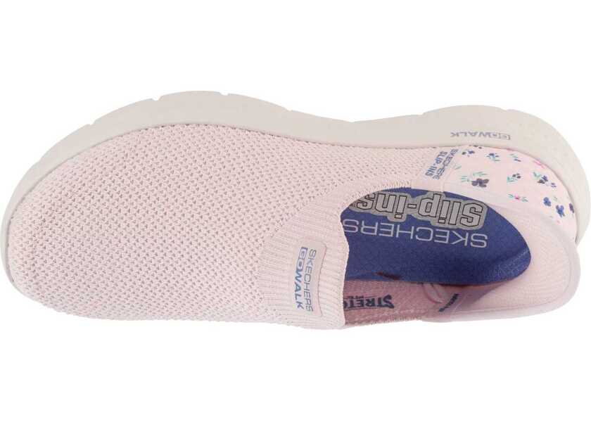 Sneakers SKECHERS Slip-Ins: GO WALK Flex - Sunset Rose Pink Femei (BM 18182710) 3