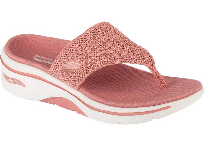 Slapi SKECHERS Go Walk Arch Fit 2.0 Sandal - Carrie Pink Femei (BM 18182722) 1