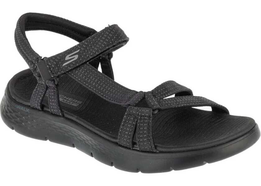 Sandale fara toc SKECHERS Go Walk Flex Sandal - Sublime Black Femei (BM 18182725) 1