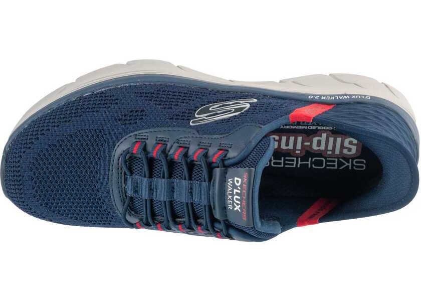 Sneakers SKECHERS Slip-ins: DLux Walker 2.0 - Rezinate Navy Barbati (BM 18182782) 3