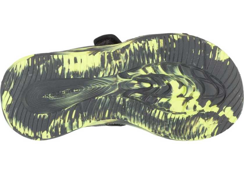 Sandale SKECHERS S-Lights: Sola Glow Sandal - Fusion Brights Grey Baieti (BM 18182812) 4