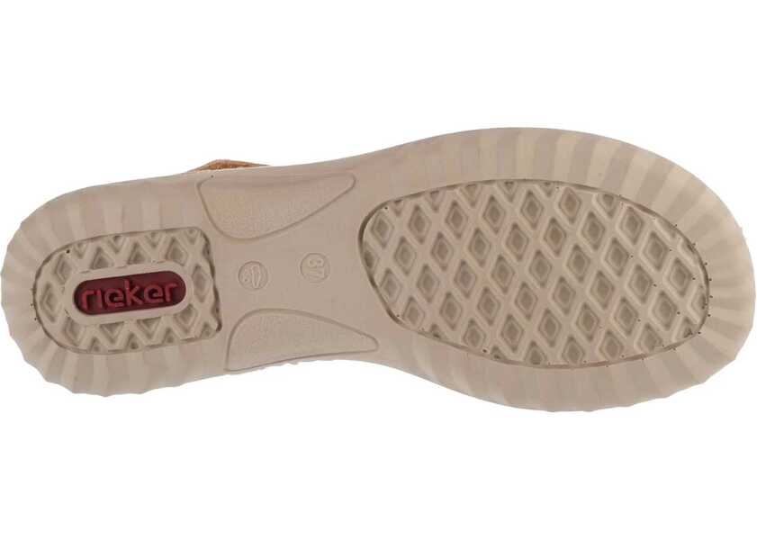 Sandale fara toc Rieker Sandals Beige Femei (BM 18182818) 4