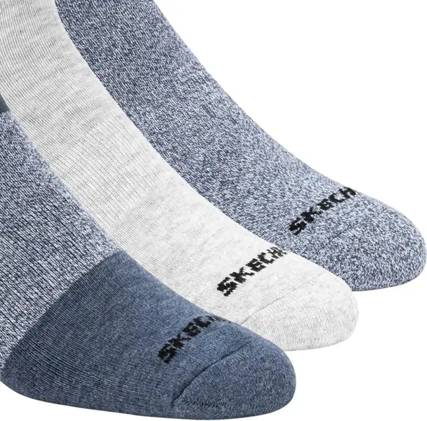 Sosete SKECHERS 3pk Mens Qtr Colorbloc Socks Multicolour Barbati (BM 18182932) 2