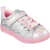 SKECHERS S Lights Twinkle Sparks Heather Magic Gray/Pink Grey/Pink