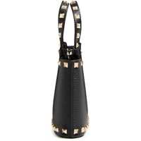 Genti de mana Valentino Garavani Dama - Genti de mana Valentino Garavani Rockstud Mini Shopping Bag BLACK Femei (BM 18183109) - B-mall.ro