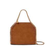 Genti de mana Stella McCartney Mini Falabella Suede Bag Femei