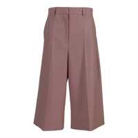 Pantaloni casual Stella McCartney Canvas Tailoring Culotte Femei