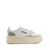AUTRY Autry Sneakers Platform Low In Pelle Bianca E Argento WHITE