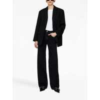Imbracaminte ANINE BING Dama - Blugi ANINE BING Anine Bing Black Cotton Denim Jeans Black Femei (BM 18186030) - B-mall.ro