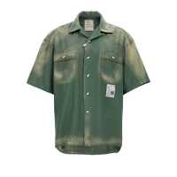 Camasi Maison Mihara Yasuhiro 'Bowling' Shirt Barbati
