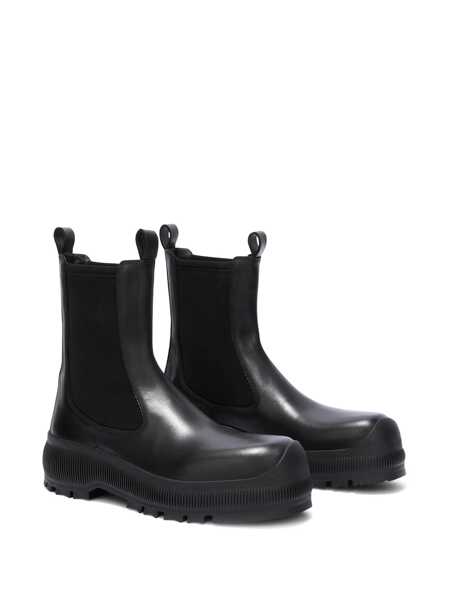 Bocanci Jil Sander Jil Sander Ankle Boot Shoes Black Barbati (BM 18187437) 2
