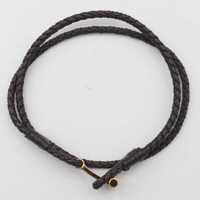 Bratari pentru Barbati - Bratari Tom Ford Tom Ford Brown And Gold Bracelet BROWN/GOLD Barbati (BM 18187443) - B-mall.ro